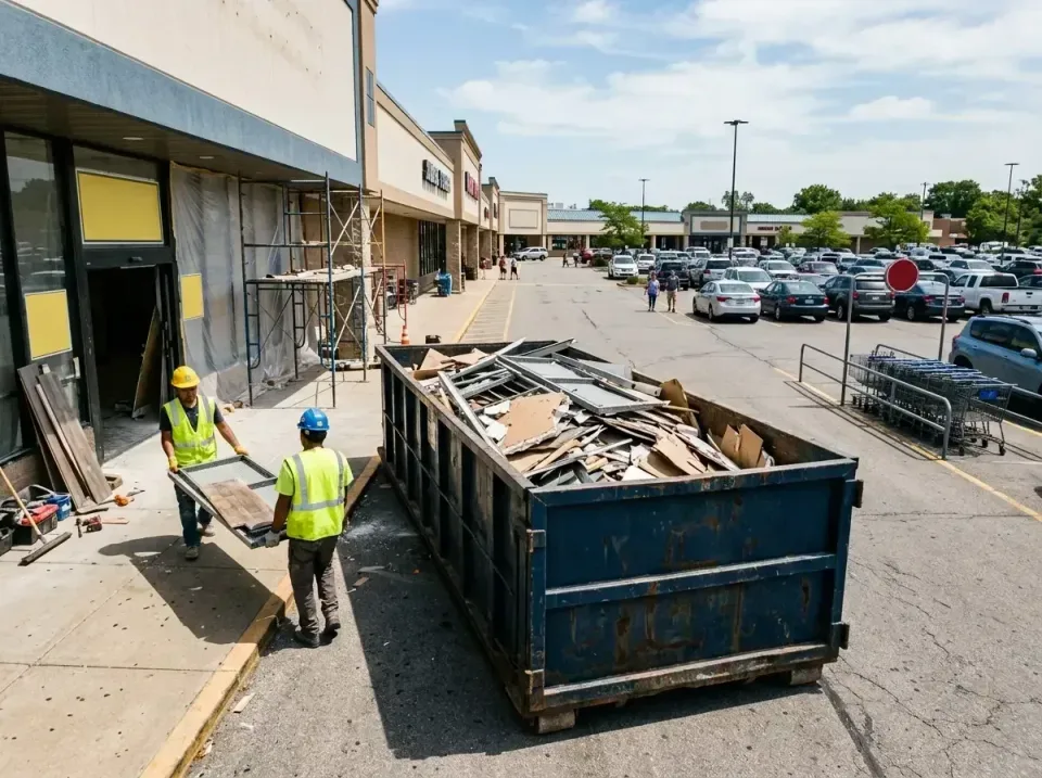 retail-store-renovation-debris-003 — frequently asked questions, Roll-off Dumpster Rentals in Presque Isle, ME